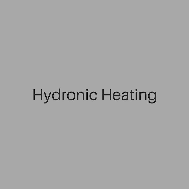 hydronic heating