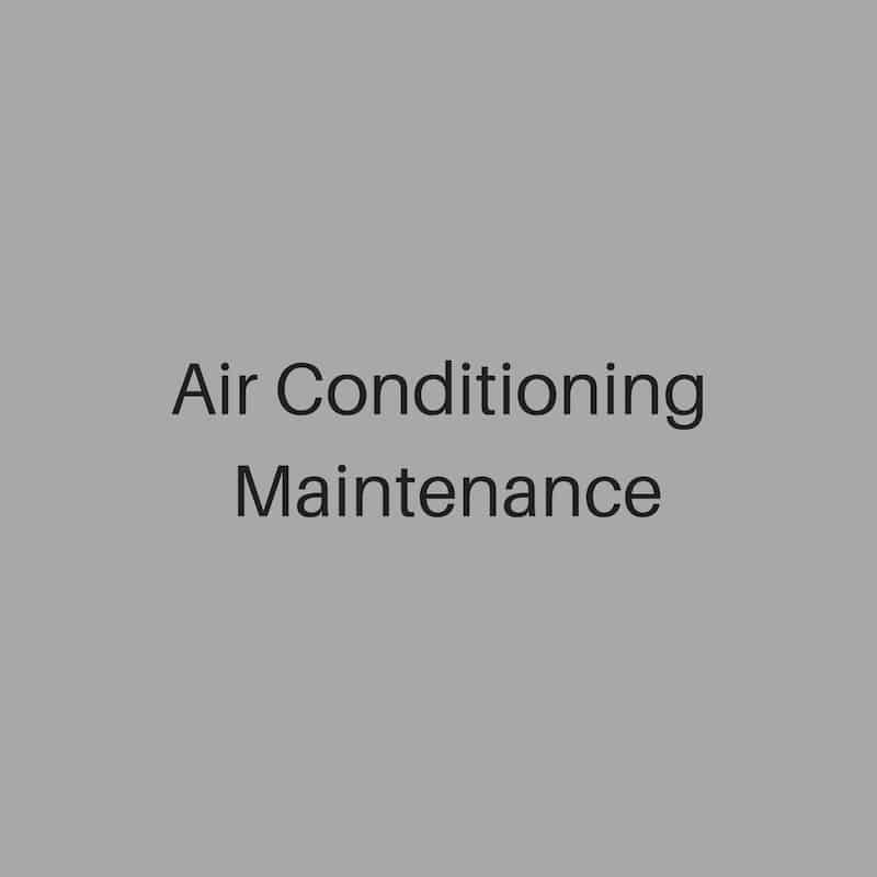 ait conditioning maintenance