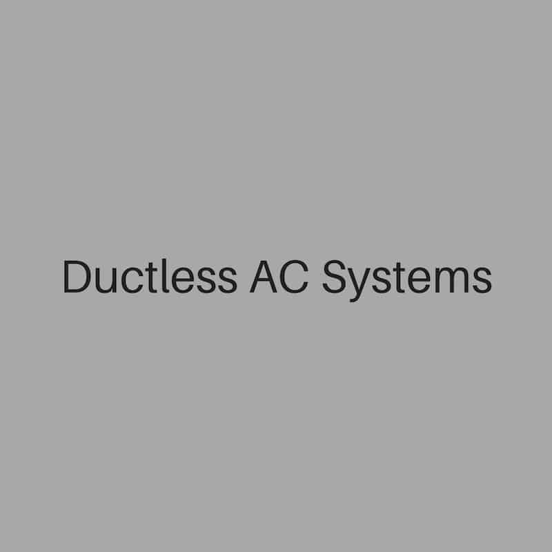 ductless ac systems