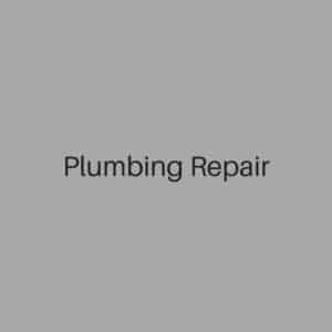 plumbing repair