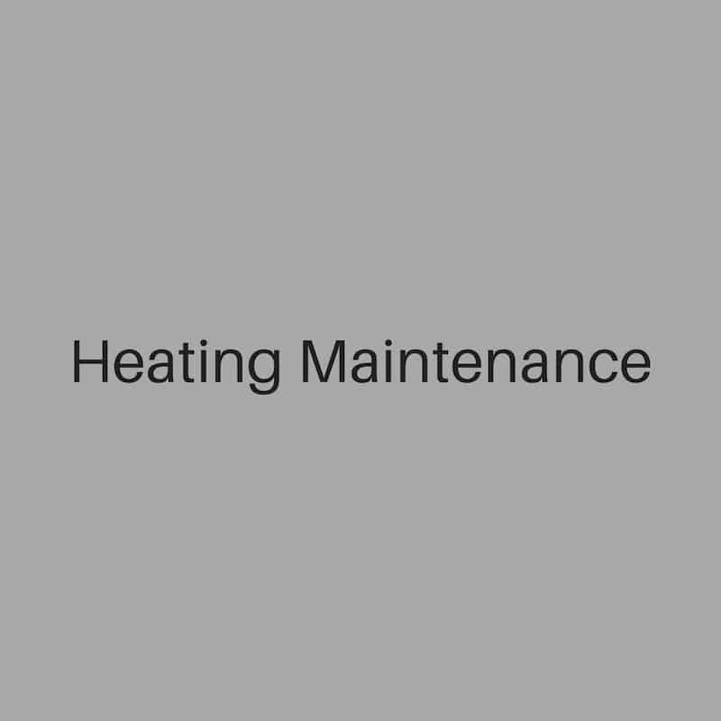 heating maintenance