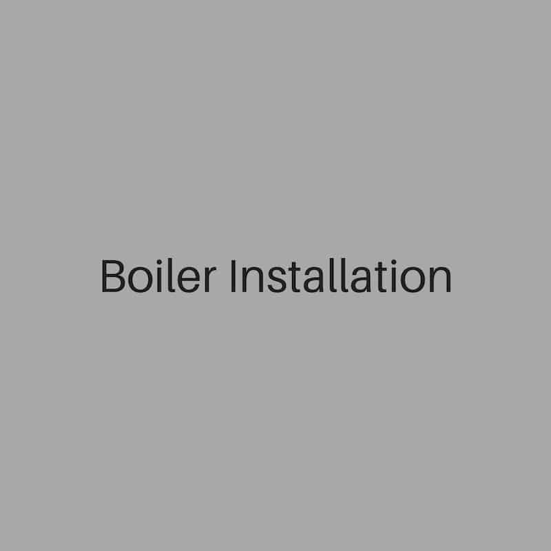 boiler installation